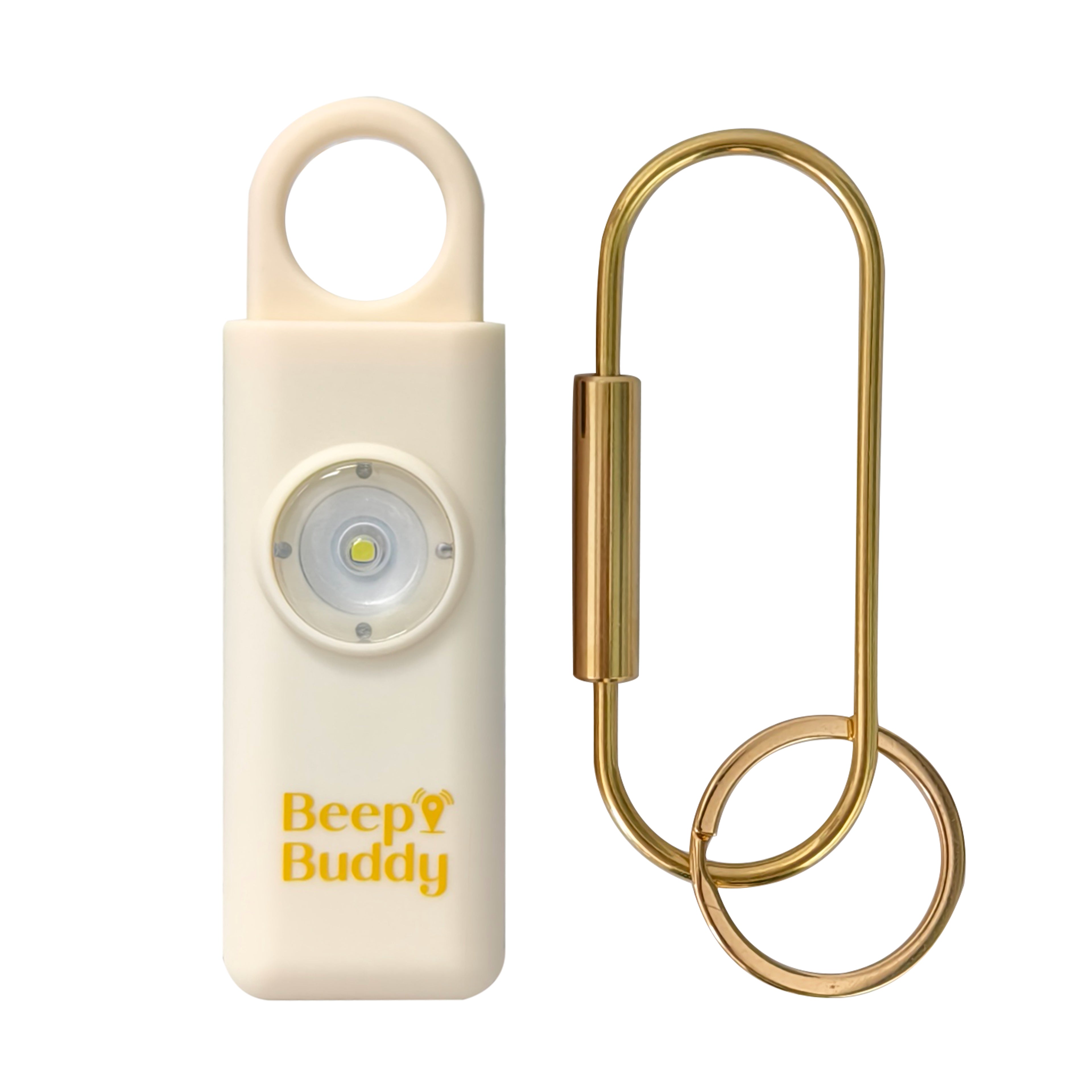 BeepBuddy Personal Safety Alarm - Ivory