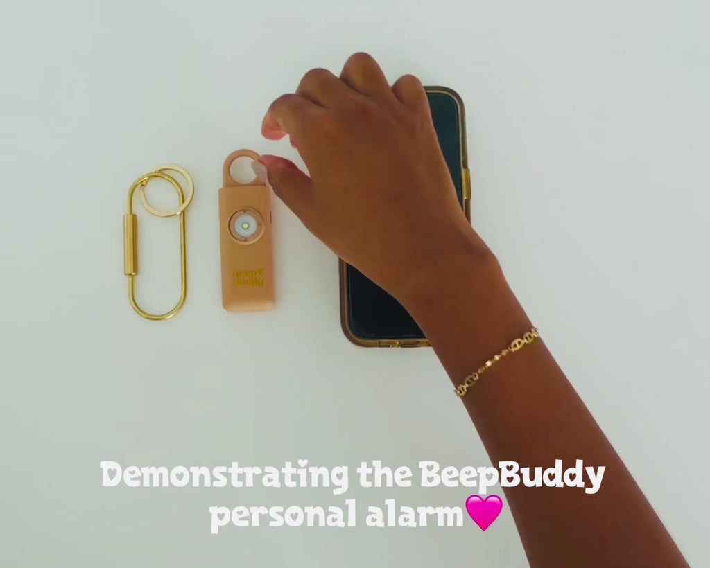 BeepBuddy Personal Safety Alarm - Clay